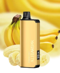 ALIBARBAR INGOT 9000 Puffs Banana Buzz