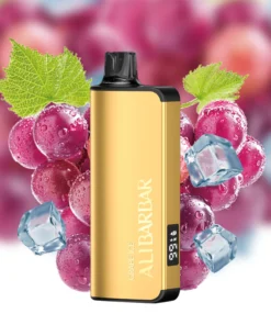 ALIBARBAR INGOT 9000 Puffs Grape Ice