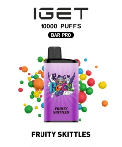 IGET BAR PRO 10000 FRUITY SKITTLES