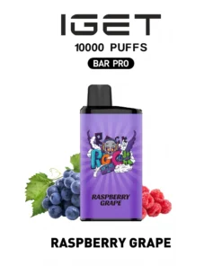 IGET BAR PRO 10000 RASPBERRY GRAPE