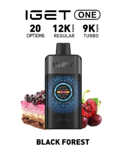 IGET ONE Vape 12000 PUFFS BLACK FOREST