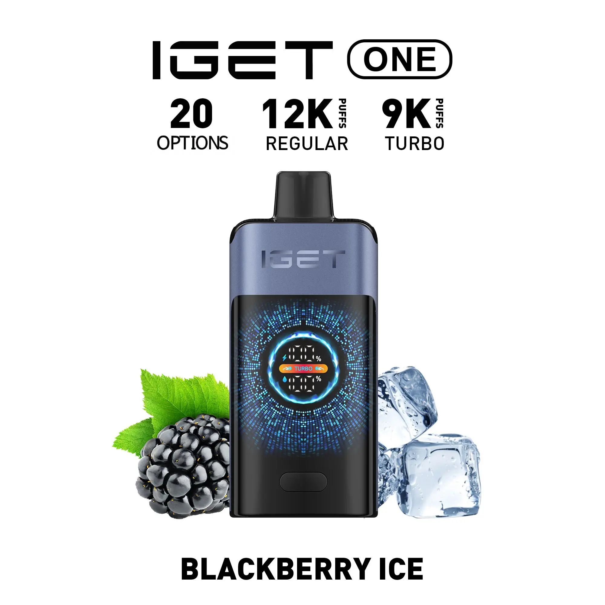 IGET ONE Vape 12000 PUFFS BLUEBERRY ICE