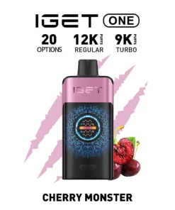 IGET ONE Vape 12000 PUFFS CHERRY MONSTER