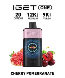 IGET ONE Vape 12000 PUFFS CHERRY POMEGRANATE