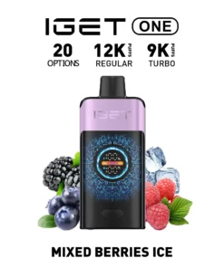 IGET ONE Vape 12000 PUFFS MIXED BERRIES ICE