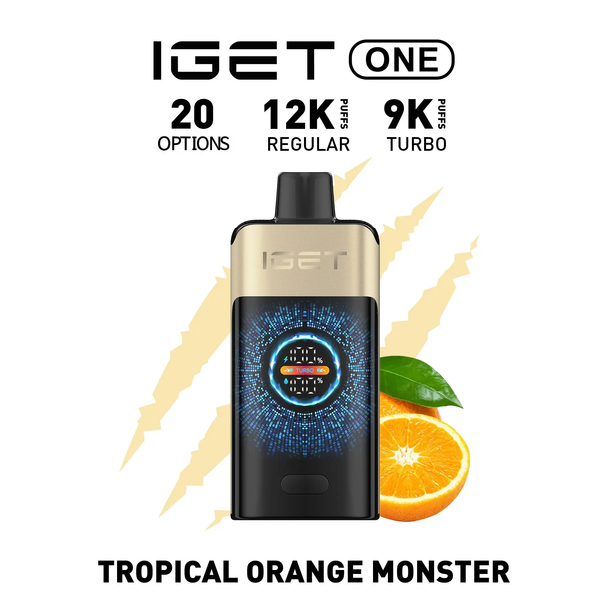 ONE Vape 12000 TROPICAL ORANGE MONSTER